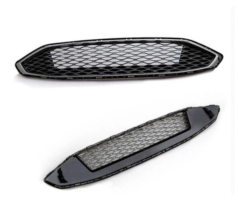 Front Grille Honey Comb Mesh and Plastic Chrome for Ford Fusion /Mondeo 2017